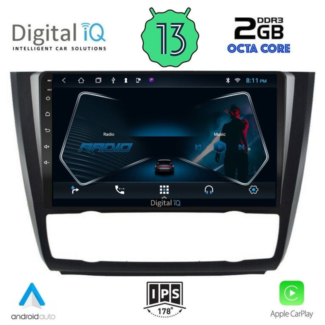 DIGITAL IQ RTC 5040_CPA CLIMA (9inc) MULTIMEDIA TABLET for BMW S.1  E81-82-87-88 mod. 2004-2013