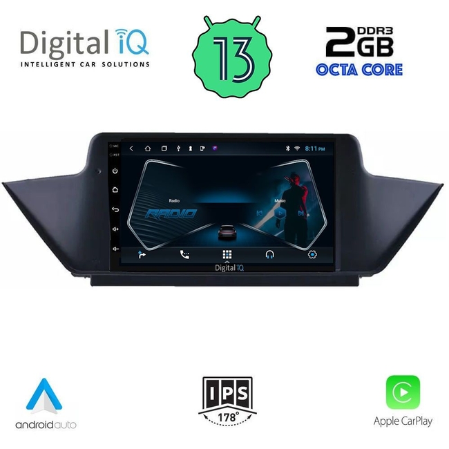 DIGITAL IQ RTC 5056_CPA (10inc) MULTIMEDIA TABLET for BMW X1 mod. 2009-2015