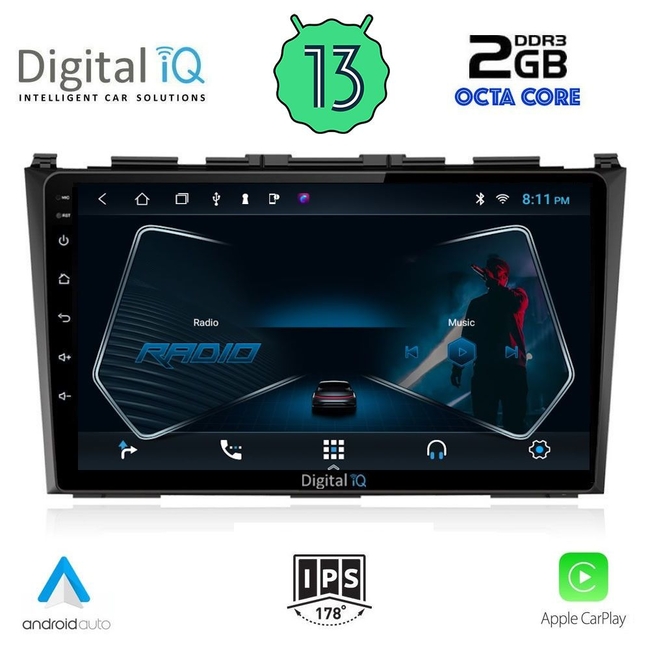 DIGITAL IQ RTC 5197_CPA (9inc) MULTIMEDIA TABLET for HONDA CRV mod. 2006-2012