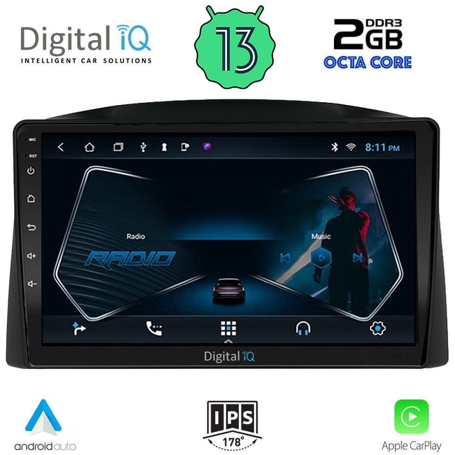 DIGITAL IQ RTC 5271_CPA (10inc) MULTIMEDIA TABLET for JEEP GRAND CHEROKEE mod. 2005-2007 with Original Navi