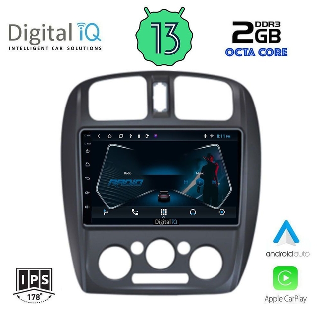 DIGITAL IQ RTC 5363_CPA (9inc) MULTIMEDIA TABLET for MAZDA 323  mod. 1998-2004