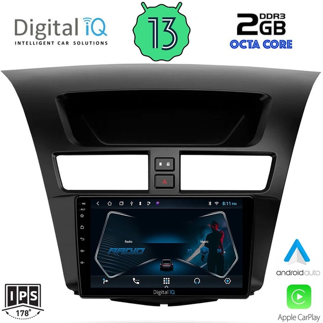 DIGITAL IQ RTC 5364_CPA (9inc) MULTIMEDIA TABLET for MAZDA BT50 mod. 2012-2019