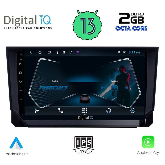 DIGITAL IQ RTC 5391_CPA (10inc) MULTIMEDIA TABLET for MAZDA CX9 mod. 2006-2015