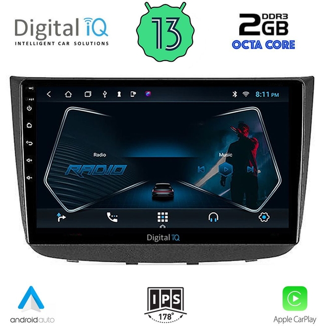 DIGITAL IQ RTC 5420_CPA (10inc) MULTIMEDIA TABLET for MERCEDES VITO - VIANO (W639) mod. 2003-2007