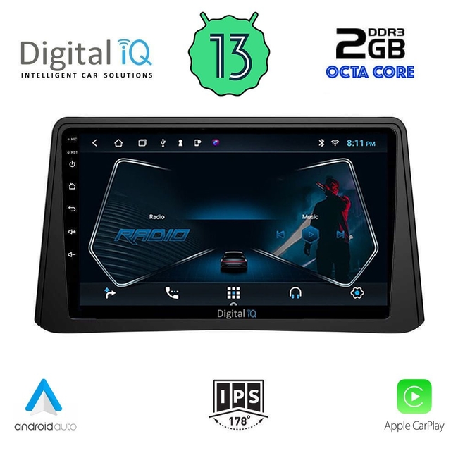 DIGITAL IQ RTC 5496_CPA (9inc) MULTIMEDIA TABLET for OPEL MOKKA mod. 2012-2015