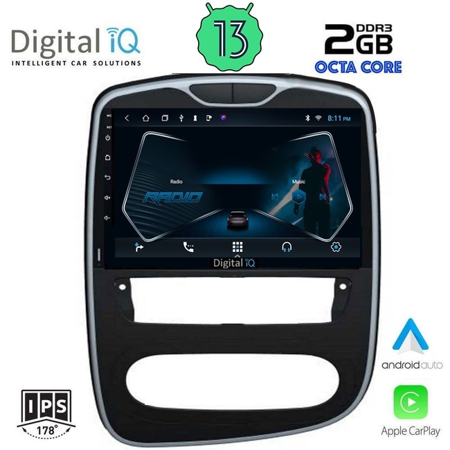 DIGITAL IQ RTC 5545_CPA (10inc) MULTIMEDIA TABLET for RENAULT CLIO mod. 2016>