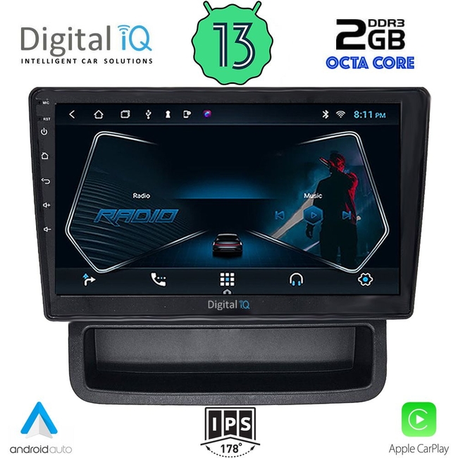 DIGITAL IQ RTC 5559_CPA (10inc) MULTIMEDIA TABLET for OPEL VIVARO – RENAULT TRAFIC - NISSAN PRIMASTAR mod. 2004-2015