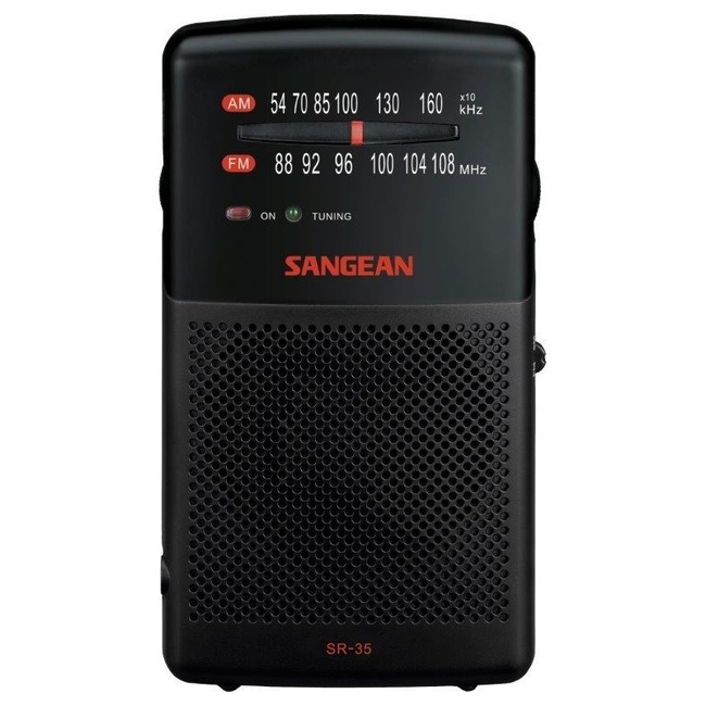 Sangean SR-35 Portable Radio FM,AM