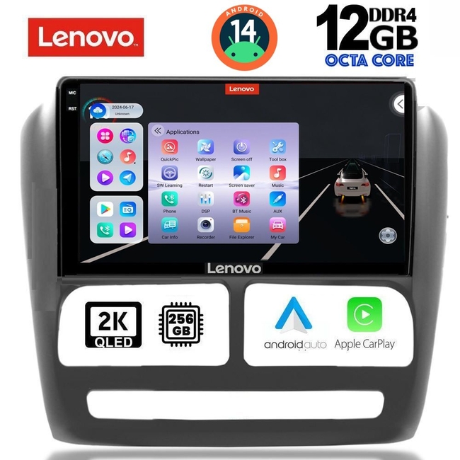 LENOVO SSZ 12137_CPA (9inc) MULTIMEDIA TABLET for FIAT DOBLO mod. 2010-2015