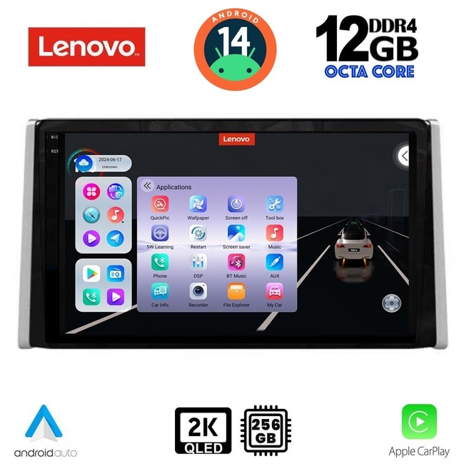 LENOVO SSZ 12734_CPA (10inc) MULTIMEDIA TABLET for TOYOTA RAV 4 mod. 2019&gt;