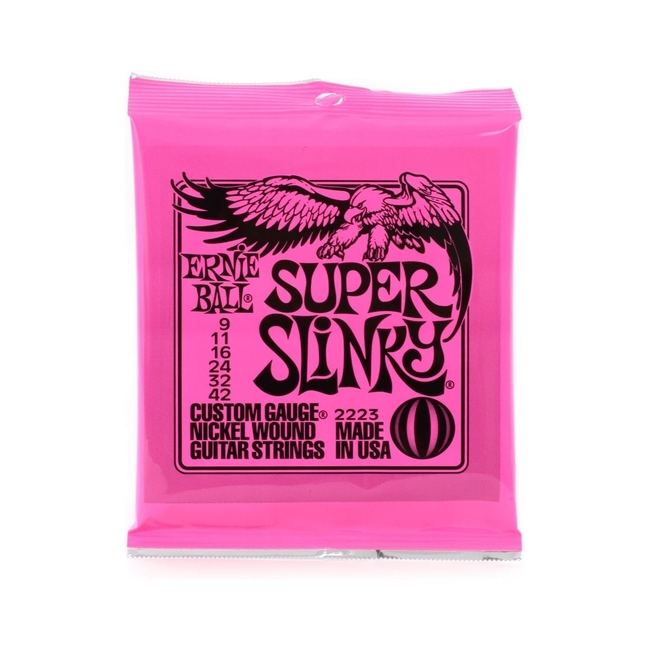 ERNIE BALL Super Slinky 0,09 2223 Χορδές Ηλεκτρικής Κιθάρας