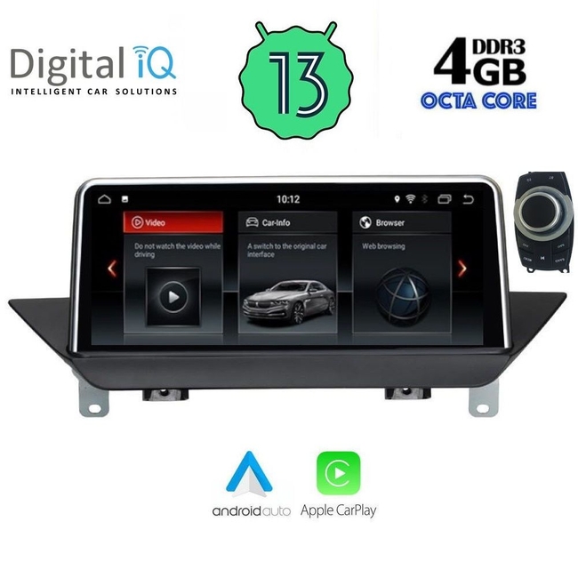 DIGITAL IQ TOP 14941_CPA (10.25inc) MULTIMEDIA for BMW X1 (E84) mod. 2009-2015 with CIC