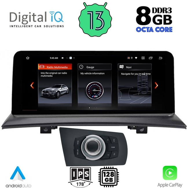 DIGITAL IQ TOP 19971_CPA (12.3") (CCC) MULTIMEDIA for BMW X3 (E83) mod. 2004-2009