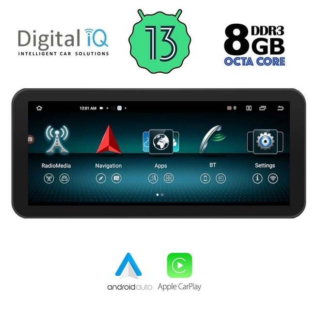 DIGITAL IQ TOP 19998_CPA (12.30inc) (NTG 4.5) MULTIMEDIA for MERCEDES G (W463) mod. 2012-2016