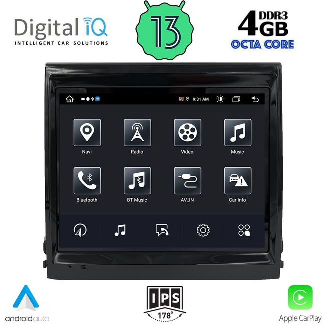 DIGITAL IQ TOP 631_CPA (8.4inc) (PCM 3.1) MULTIMEDIA for PORSCHE CAYENNE mod. 2010-2015