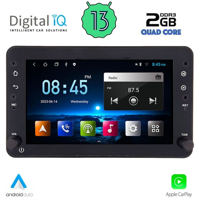 DIGITAL IQ TPD 059_CPA (7" DECK) MULTIMEDIA for ALFA ROMEO 159 – SPIDER – BRERA 2004-2012