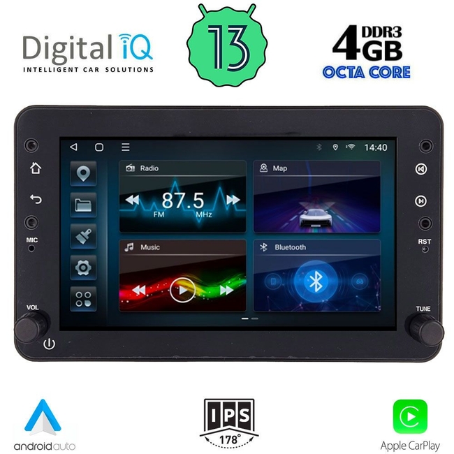 DIGITAL IQ TPF 359_CPA (7” DECK) MULTIMEDIA for ALFA ROMEO 159 – SPIDER – BRERA 2004-2012