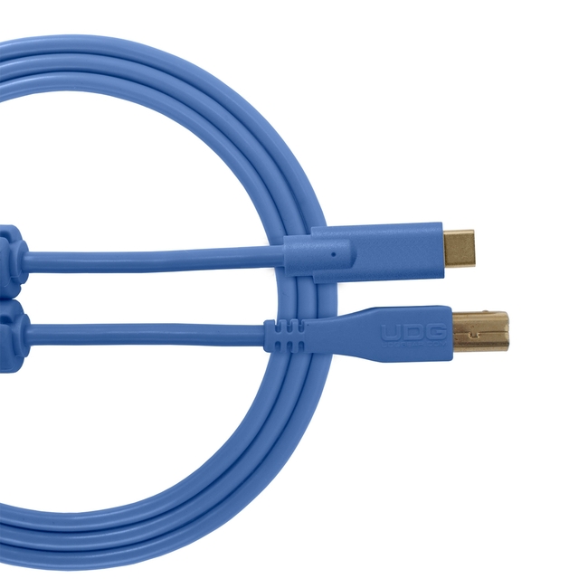 UDG U96001LB Ultimate Audio Cable USB 2.0 C-B Light Blue Straight - 1.5m