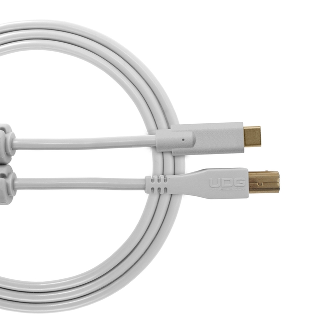 UDG U96001WH Ultimate Audio Cable USB 2.0 C-B White Straight - 1.5m