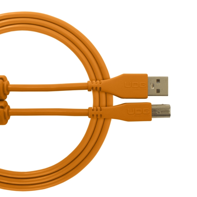 UDG U95002OR Ultimate Audio Cable USB 2.0 A-B Orange Straight - 2m