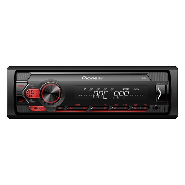 Pioneer MVH-S120UI compatible with Apple and Android